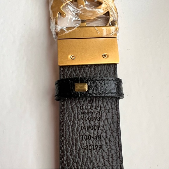 Gucci Reversible Double G Leather Belt 105 - Picture 8 of 16